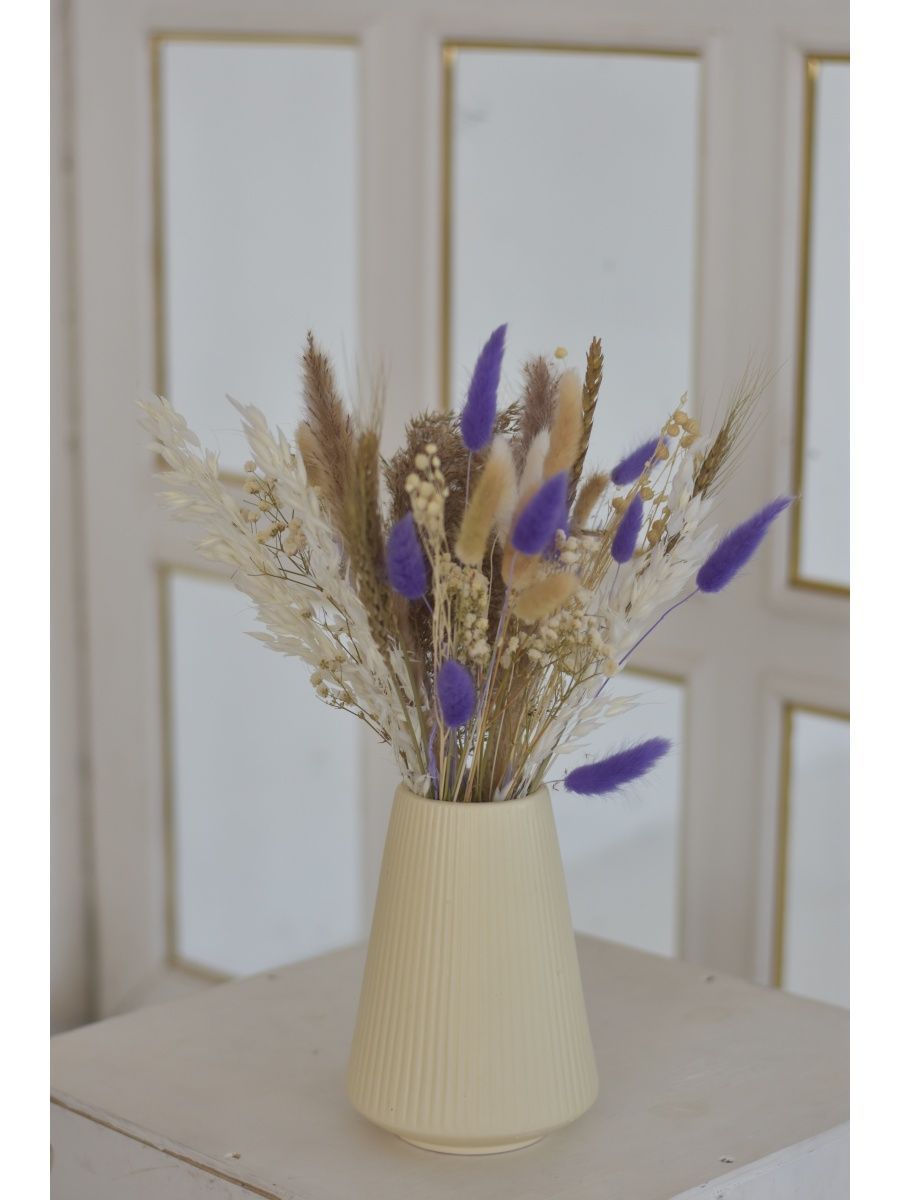 Сухоцветы валберис купить керамический горшок для цветов в москве