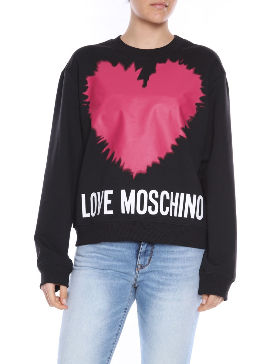 Moschino Love черный джемпер.