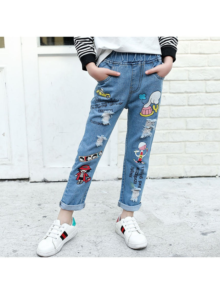 Широкие джинсы для подростков
