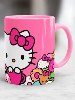 Кружка Hello Kitty. Хелло Китти, Хэллоу Китти