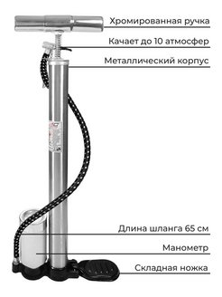 Схема работы велосипедного насоса