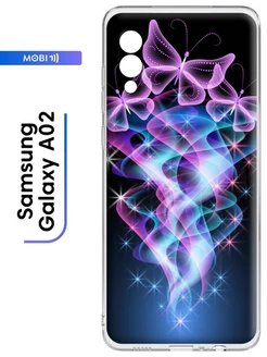 Прозрачный чехол-накладка Samsung Galaxy A02