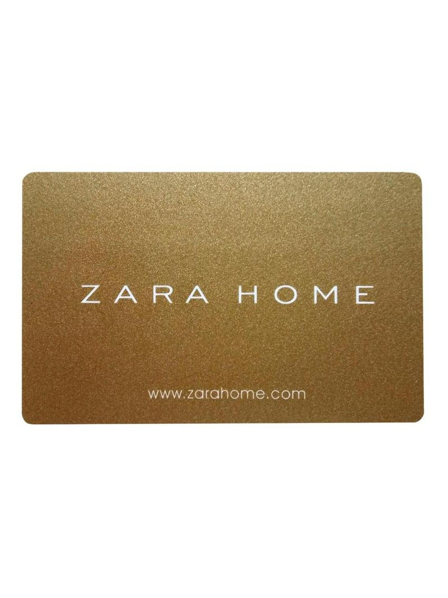 Zara home подарочная карта