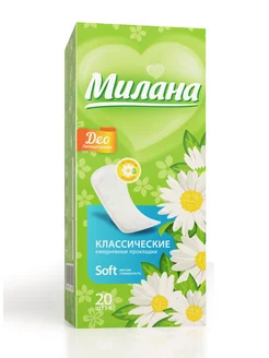 Прокладки классические Deo Soft Травы 20 штук