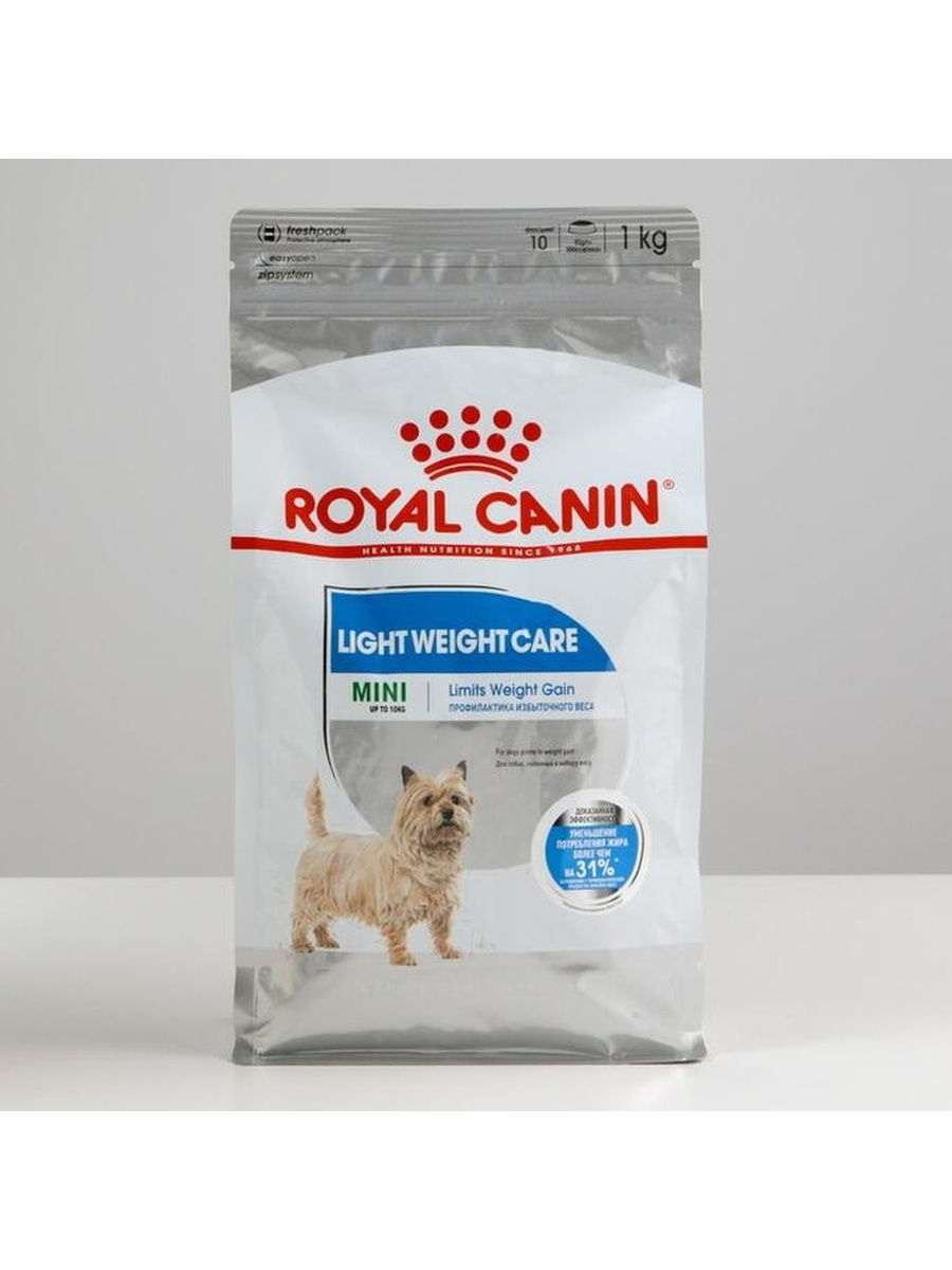 Корм для собак royal canin mini. Роял Канин Light Weight Care для собак. Роял Канин для собак Mini Light. Royal Canin мини Лайт Вейт Кэа 1 кг. Royal Canin Mini Light Weight Care.