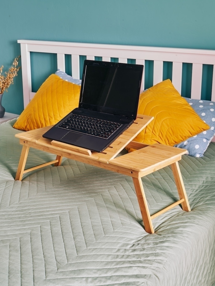 Столик для ноутбука бамбук