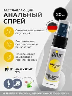 Обезболивающий анальный спрей Analyse ME Anal Comfort spray