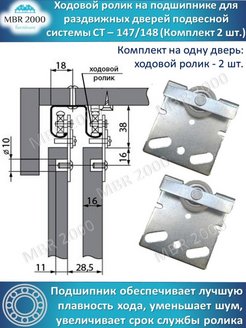 Ст 147 тк. Шкафа-купе ст-147. Ст 147. Ст-147 к-т фурнитуры. Ролики ст.147 монтаж.