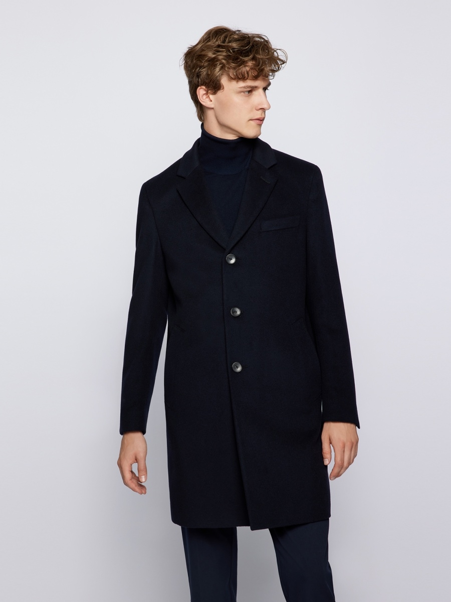 Пальто Hugo Boss Cashmere Wool мужское