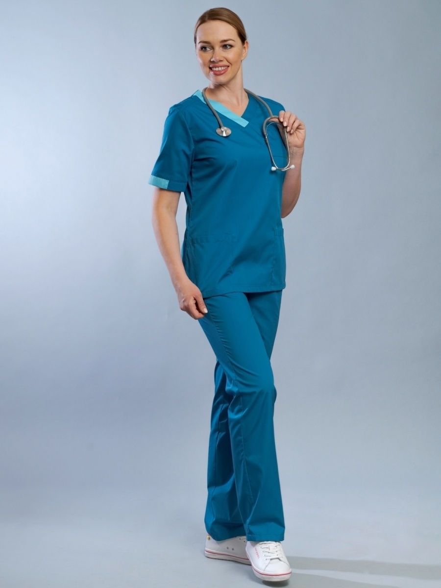 DOCTORBIG / костюм хирургический женский (короткий рукав) арт. 420