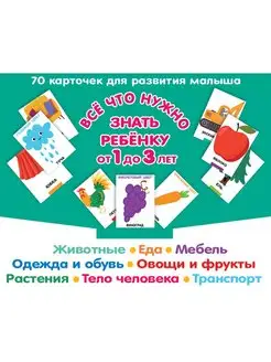 Все, что нужно знать ребенку от 1 до 3 лет. Растения