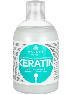 Keratin Шампунь для сухих, поврежденных волос, 1л