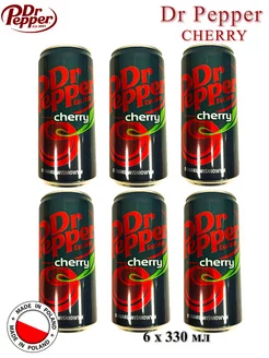 Напиток газированный DrPepper Cherry, 6 банок