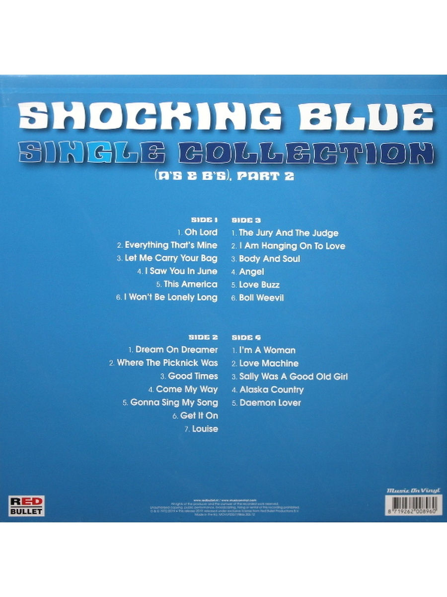 Blue single. Shocking Blue.