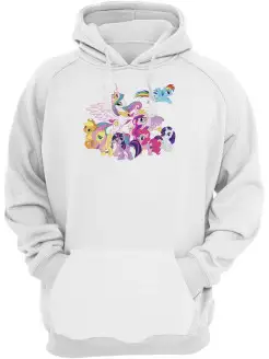 Толстовка my little pony арити Флатершай Эплджек Пинки Пай