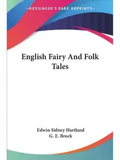 English Fairy And Folk Tales