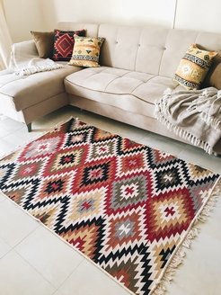 Коврик хлопковый Kilim Gold