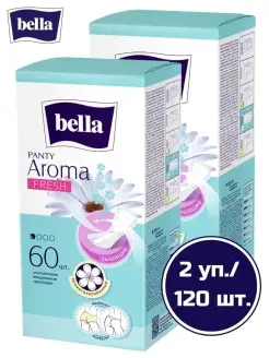 Прокладки женские ежедневные Panty aroma fresh, 60 шт.х2 уп