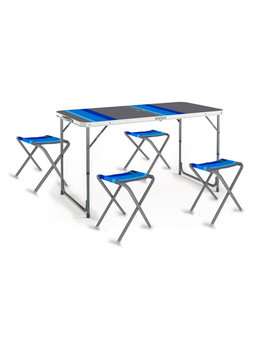 комплект мебели для пикника zagorod в103 стол 4 стула