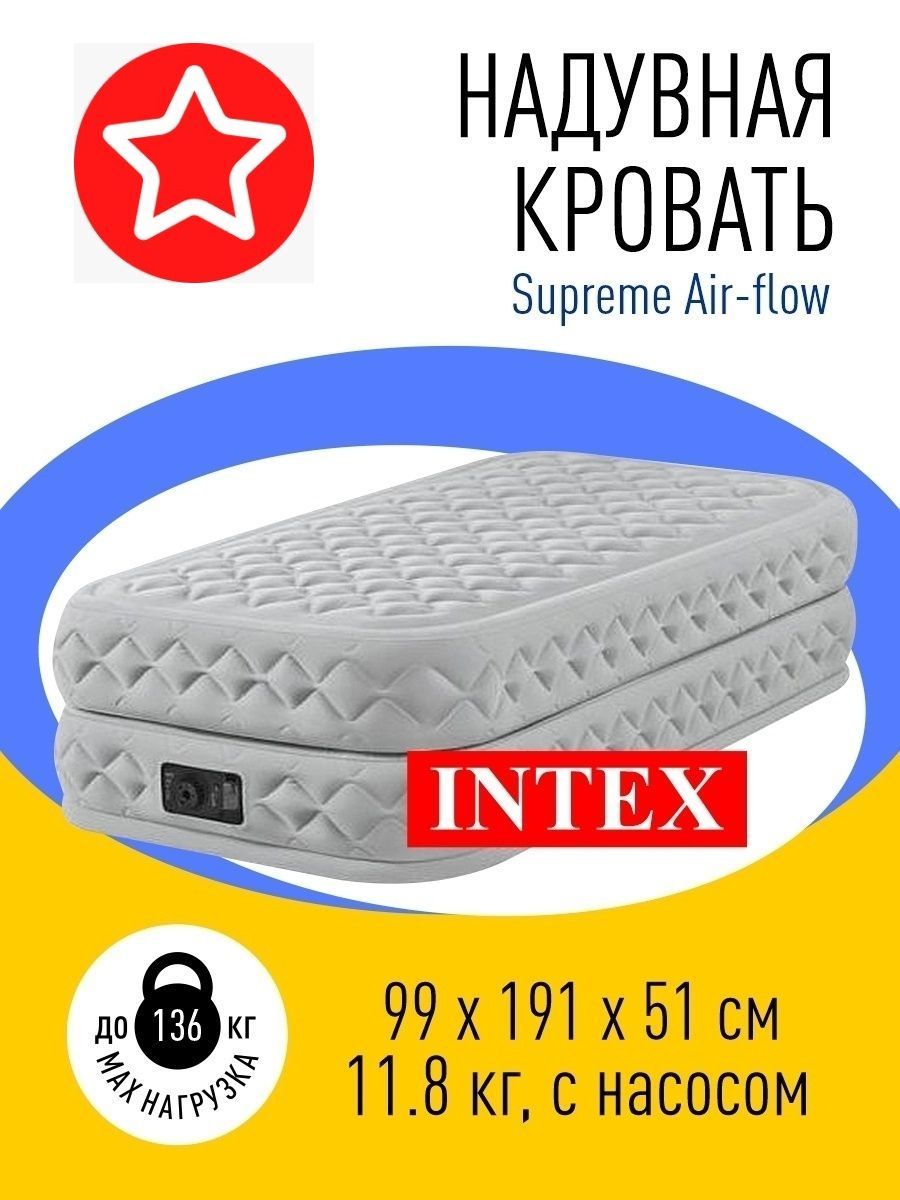 Кровать надувная Intex 64488