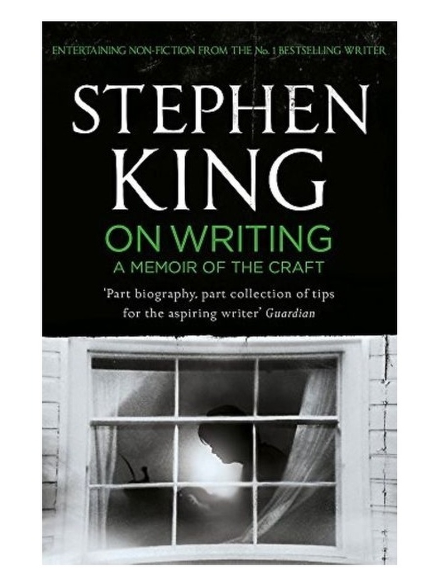 King Stephen "on writing". Stephen King on writing a Memoir of the Craft. Book on writing Stephen King.