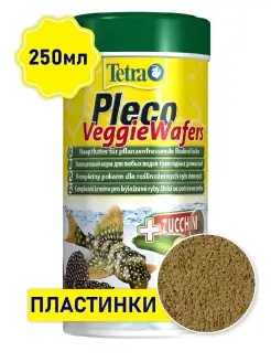 Pleco Veggie Wafers 250 мл корм для рыб аквариумных донных