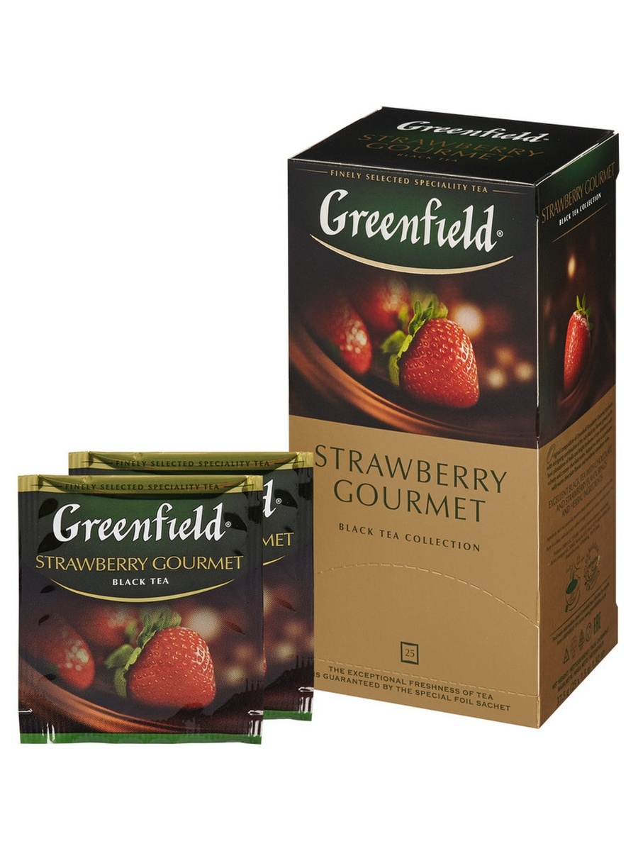 Greenfield чай. Чай Greenfield Strawberry Gourmet черный 1,5гx25пак 1025-10. Greenfield Strawberry Gourmet. Чай Гринфилд Strawberry Gourmet. Чай Гринфилд Строуберри Гурмэ.