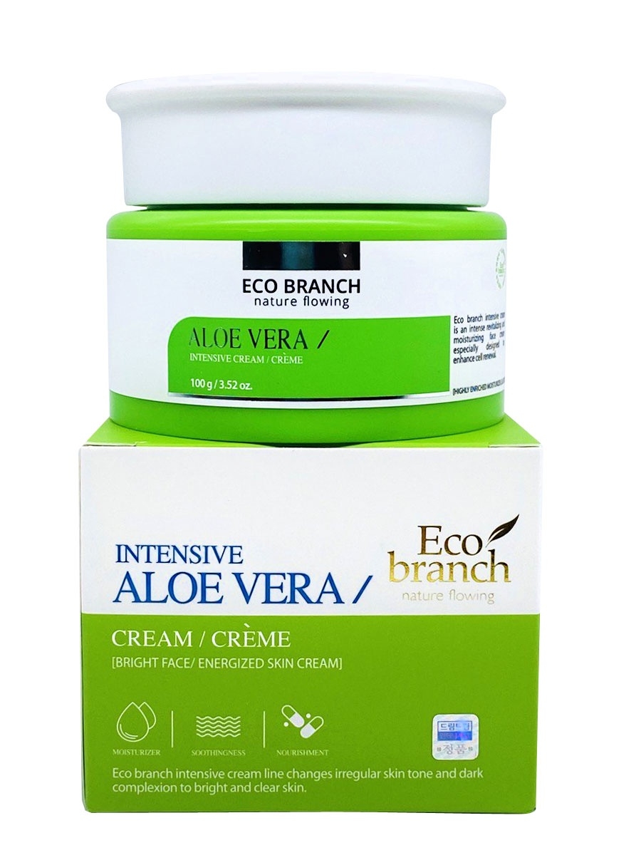 Интенсивный увлажняющий. Intensive Cream Aloe Eco Branch. Eco Branch крем для лица с алоэ Вера. Eco Branch Idebenone крем. Eco Branch крем Aloe Vera Cream.