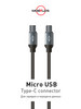 Кабель Type C-MicroUSB длиной 120 см - 1,2 м бренд Mobylos продавец Продавец № 16316