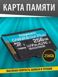 Карта памяти MicroSD 256GB Class 10 UHS-I U3 V30 A2P