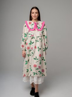 Платье женское весеннее нарядное льняное для беременных Evgeniya Shkalikova designer clothing 34969071 купить за 6 214 ₽ в интернет-магазине Wildberries