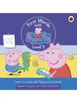 First Words with Peppa Level 5 Box Set Книги для детей