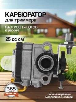 Карбюратор для триммера 25 сс см3, Champion Patriot Carver