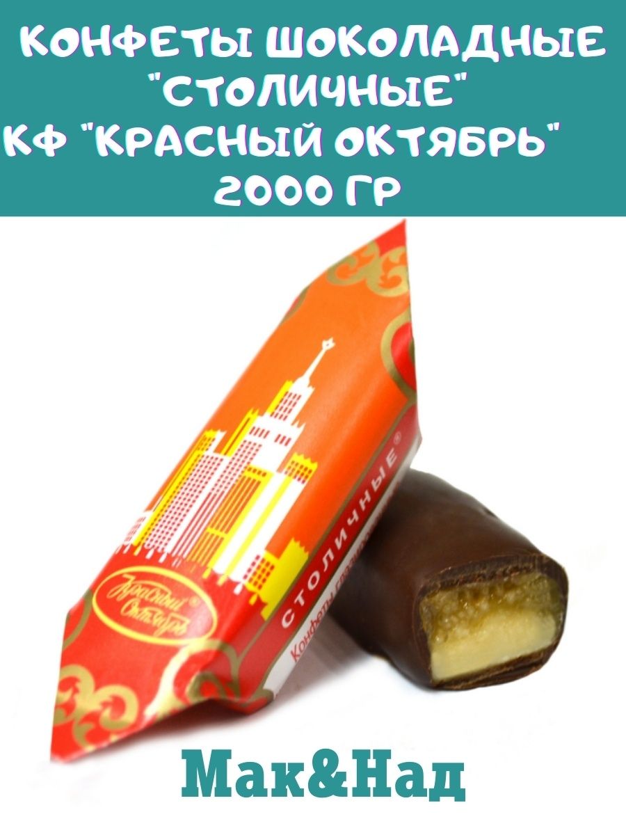 Конфеты столичные красный