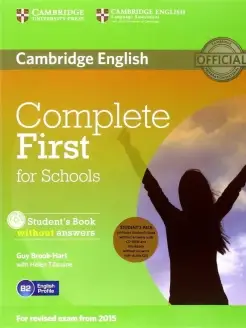 Complete First for Schools. St. book