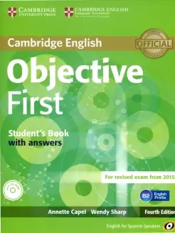 Objective First St. book+Ans.+CD