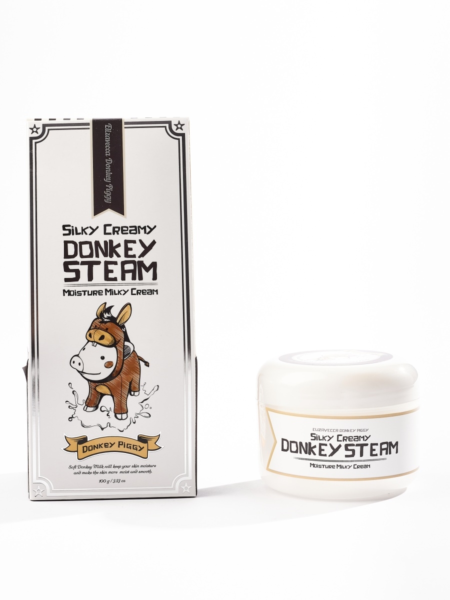 Silky creamy donkey steam cream mask pack фото 110