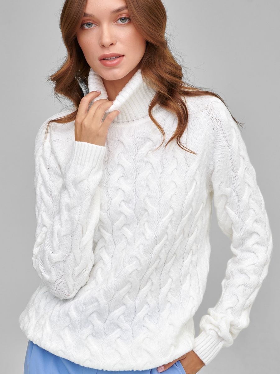 Женские белые свитера все