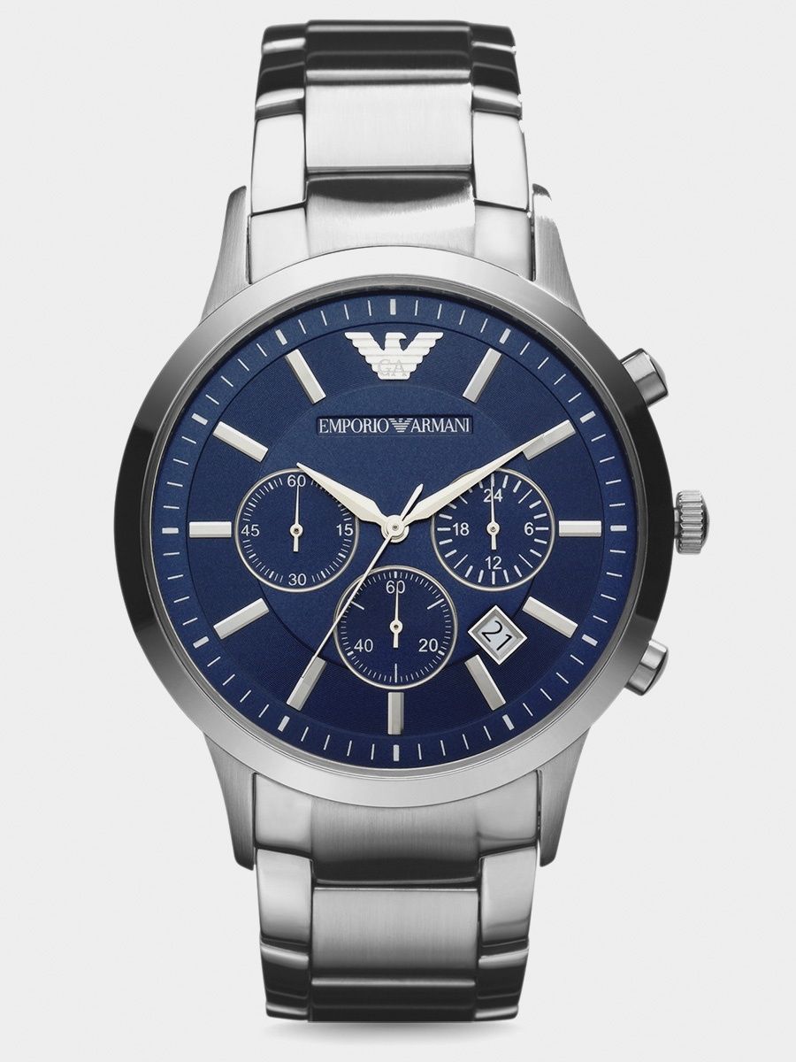Оригинальные мужские наручные часы Emporio Armani 43мм Emporio Armani  35944137 купить в интернет-магазине Wildberries