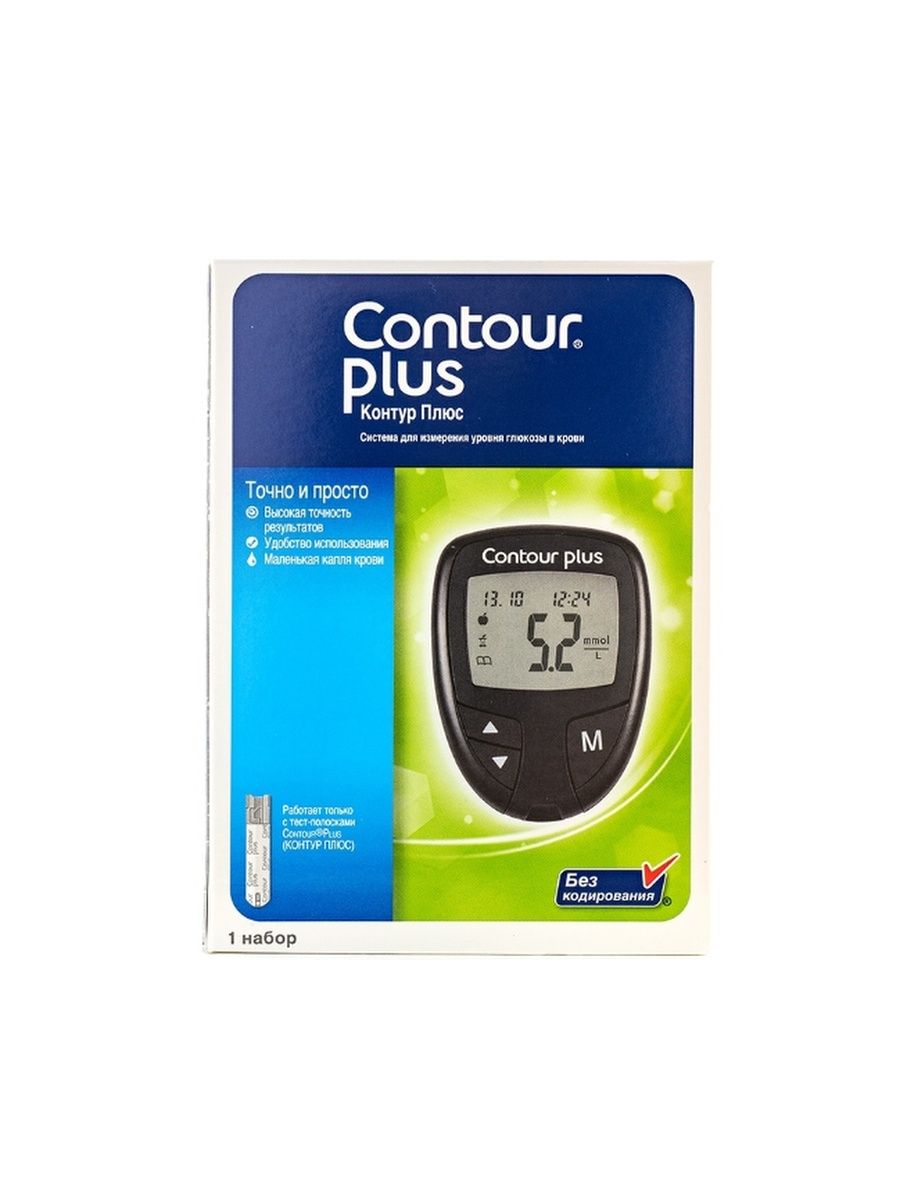 Глюкометр contour plus