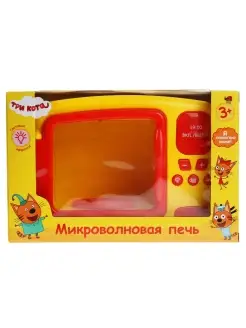 Игрушечная микроволновая печь со светом Три кота