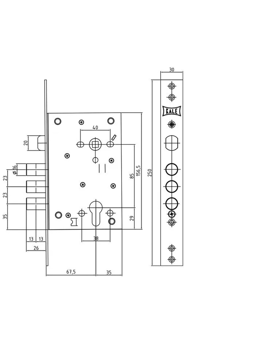 Корпус замка врезного цилиндрового. Замок врезной Kale цилиндровый. Корпус врезного цилиндрового замка с защёлкой 442 w/b. Kale 442 CR. Замок Кале 442 цилиндровый.