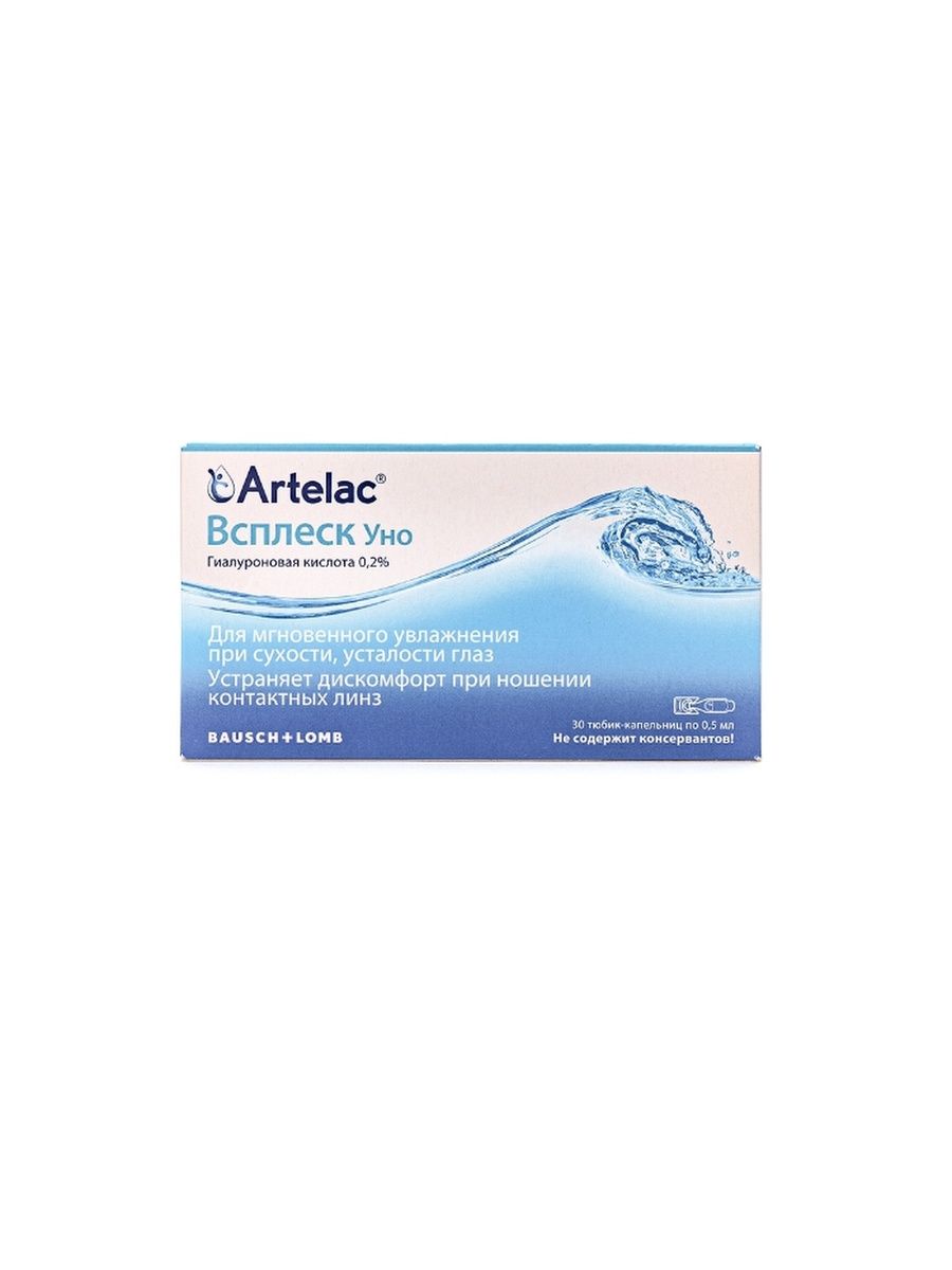 Артелак всплеск уно капли. Артелак всплеск уно состав. Артелак всплеск уно 0,5мл №30 амп. Р-Р офтальм. Увл.. Артелак линейка.