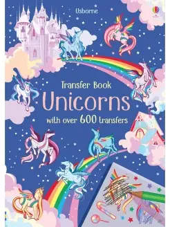 Little Transfer Book Unicorns