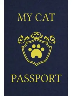 My Cat Passport. Cats Log Book, Cat I