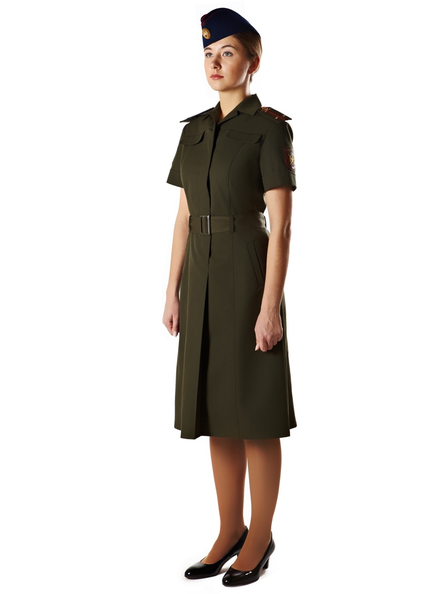 Военное платье для женщин