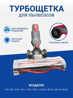 Щетка напольная ковровая для пылесоса Dyson V7, SV11, V8