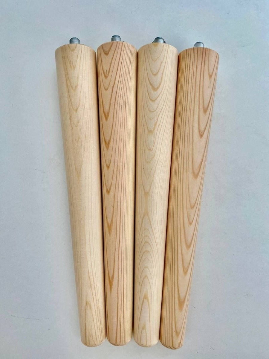 Ножки деревянные для стеклянного столика