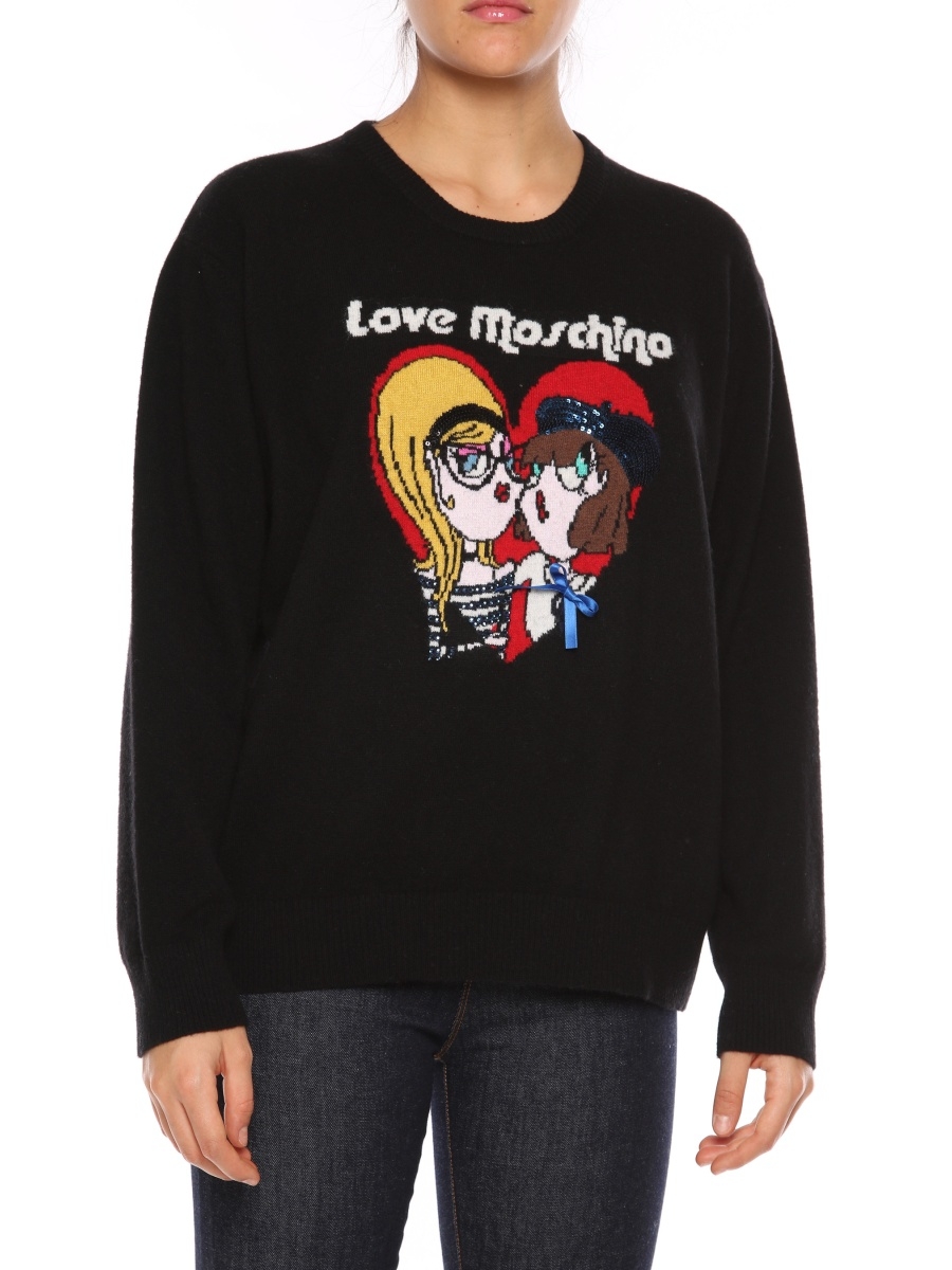 Love одежда. Свитеры Love Moschino свитер.