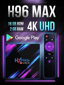 Андроид Смарт ТВ приставка H96 MAX